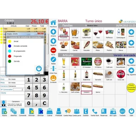 Programa TPV Gestión Hosteleria iaTPV