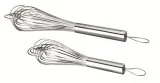 S/Steel 18/10 Whisk 12 wires