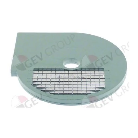 grille julienne type DISCOD8 ø 205mm épaisseur de tranche 8x8mm plastique/métal Fimar