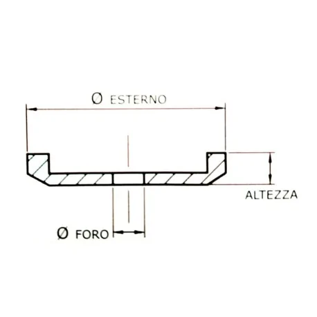 Grindstone 48x8x6mm Fine Grain OMS 