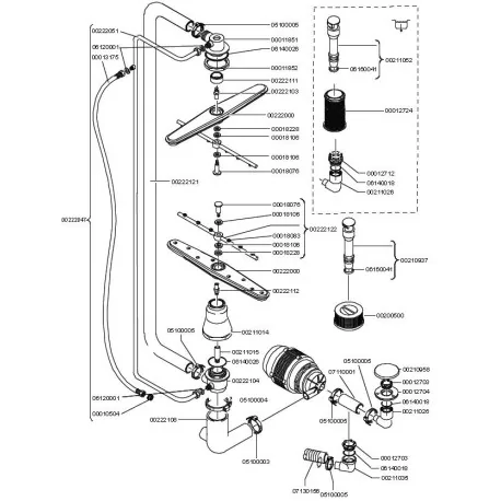 round filters ø 115mm H 55mm Elframo, Komel  