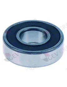 roulement rigide à billes arbre ø 17mm ø ext. 40mm lar. 12mm type DIN 6203-2RS 