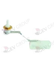 válvula de llenado rosca M14x1 L 190mm ø 30mm ø empalme 10mm ITV DELTA 5404