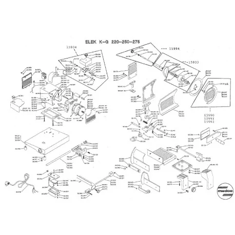 Cap trancheuse ELEK 275
