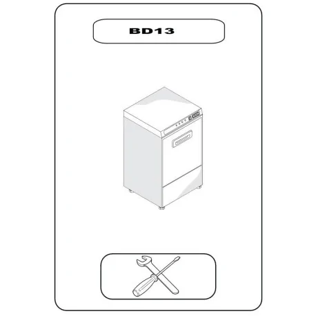 brazo de lavado L 400mm boquillas 8 montaje ø 15/39,5mm pos. de montaje arriba/abajo Elframo, Komel 00222000