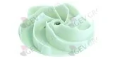 impellor ø 102 mm H 29 mm shaft intake ø 9/8mm rotation direction right blades 6 Comenda 631643