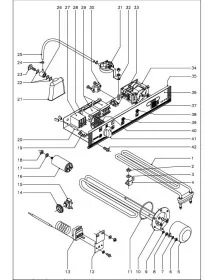 pressostat 2 gammes de pression gamme de pression 28/13 65/50mbar raccord 6mm Fagor