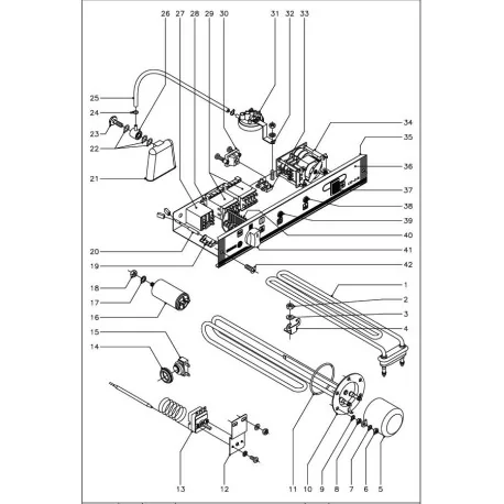 pressostat 2 gammes de pression gamme de pression 28/13 65/50mbar raccord 6mm Fagor