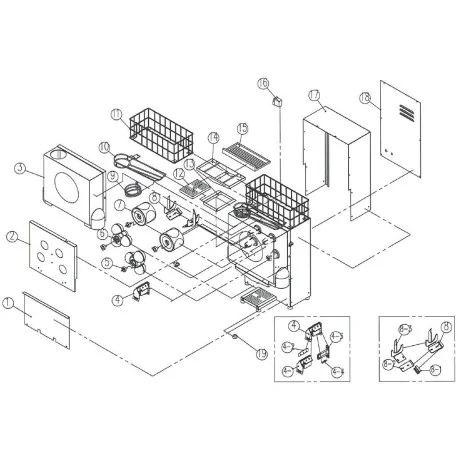 Soporte cuchilla de acero inoxidable Exprimidor de Naranjas 923002