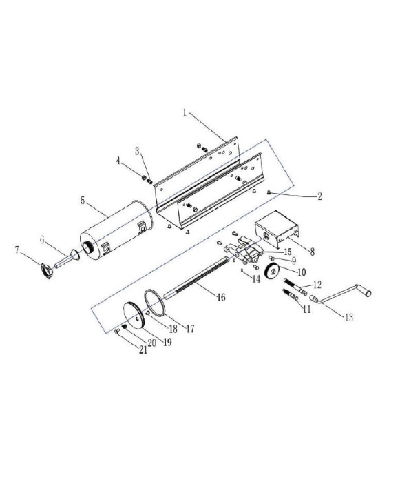 Dents Essieu Poussoirs modèle SH-7 SV-7 SV-15