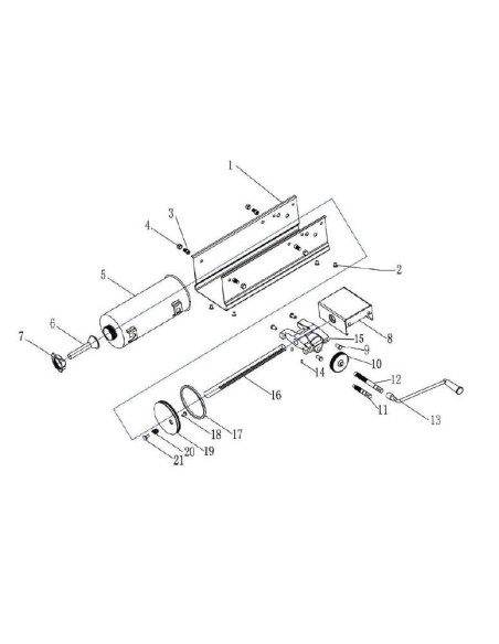 Grandes dents essieu Poussoirs modèle SH-7 SV-7 SV-15
