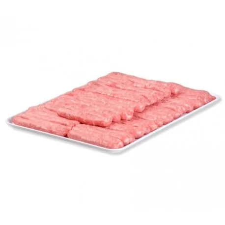 Plateaux en plastique ABS de noir et blanc 