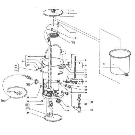 tap head M35x1,5 Animo Tomlinson