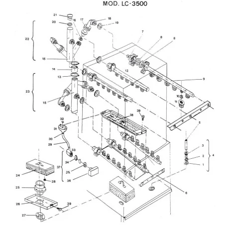 trop-plein ø 26mm L 142mm plastique int. ø 21mm ø ext. 26mm lineablanca A040211