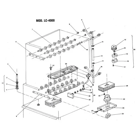 trop-plein ø 26mm L 142mm plastique int. ø 21mm ø ext. 26mm lineablanca A040211