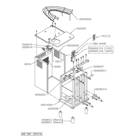 Techo Exprimidor Zummo Z05 0502001