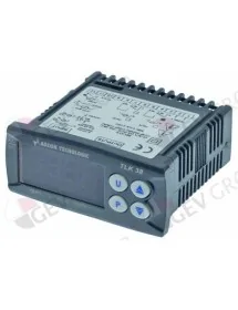 controlador electrónico TECNOLOGIC tipo TLK38HCR-- medida de montaje 71x29mm aliment. 100-240V 