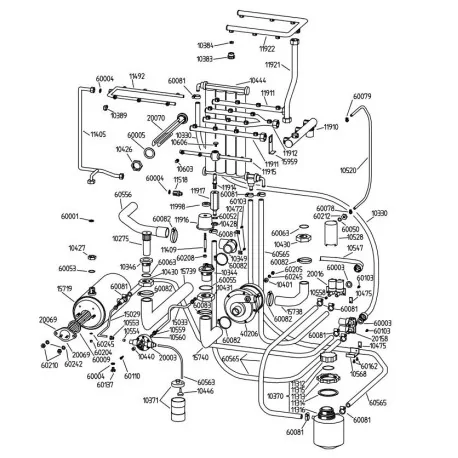 wash jet thread 3/8" H 20mm 10383 Adler Juno Aperinox Zoppas Roeder Electrolux Zanussi Ditosama Therma King
