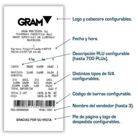 Solde GRAM M4-30P Imprimante thermique 3 Vendeurs