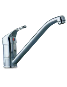 Double inlet rotating mixer tap