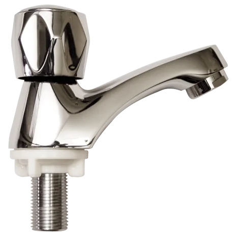 One inlet basin tap