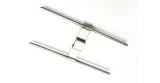 skewer clamp for chicken rotisserie 160X55mm spike 4 mm tube 10mm