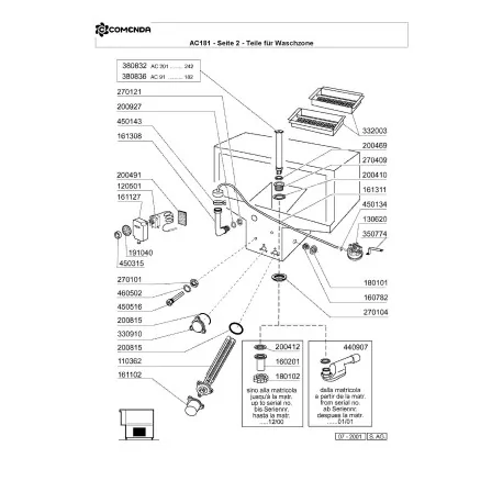 joint ø 30,9mm  Comenda, Hoonved, Mareno 200469