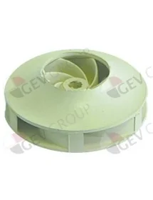 rotor ø 85mm H 29mm logement d'axe ø 9/8mm palettes 6 Comenda, Elframo, Komel, Mach 00210029