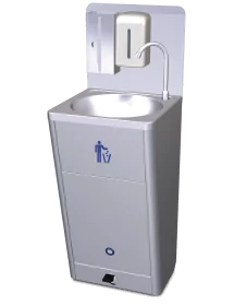 Évier en acier inoxydable enregistrable haut débit portable