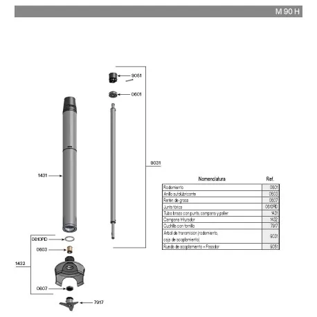 Roulement dynamic joint étanche PMX98 92-98 MM X 250 MX91-2000 MDH460-2000 PMF 0607
