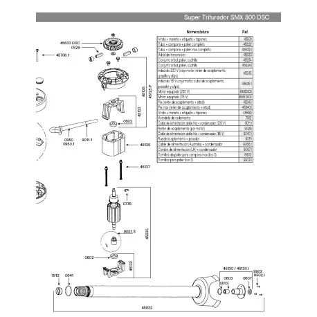 Roulement dynamic joint étanche PMX98 92-98 MM X 250 MX91-2000 MDH460-2000 PMF 0607
