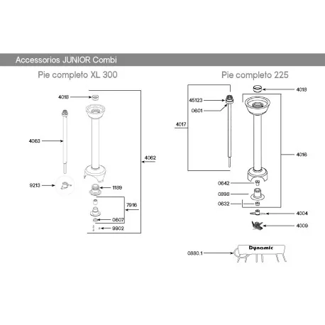Roulement inférieur Dynamic  PMF250 MX MDH PMX 7916