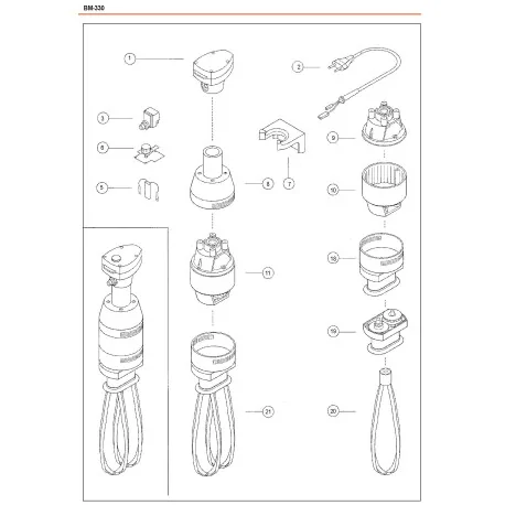 Motor Set BM BM-330: 11b