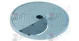slicing disk type S1 ø 206mm seat ø 19mm slicing thickness 1mm plastic Celme, Fimar  