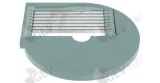 grille à bâtonnets type DISCOB8 ø 205mm épaisseur de tranche 8mm plastique/métal Fimar  