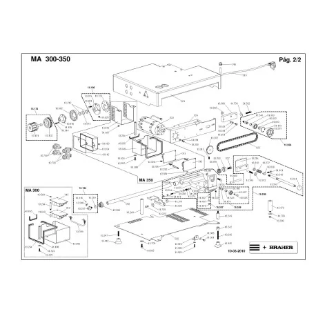 Blade Braher MAT 292, MG 300, MA 300