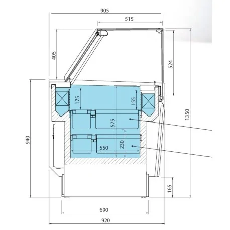 Vitrina helado INFRICO Ibiza