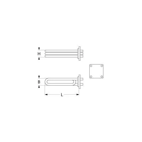 resistencia 3000W 230V espirales Elframo Kromel 00203049