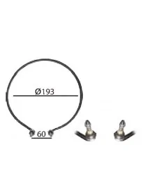 Résistance  chauffer le lait 1300W Ø193mm