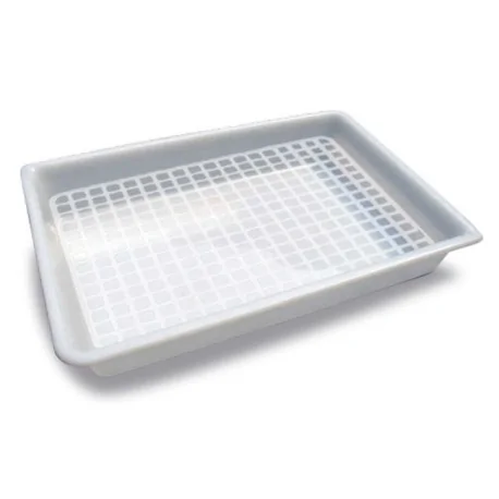 Plateau enregistre les plaques à grille