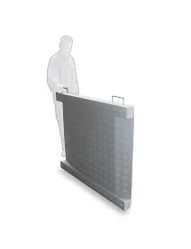 Plate-forme surbaissée en aluminium de 4 capteurs 1200X1200mm