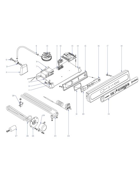 Embellecedor Adhesivo Edesa LV-1200 Z468001000
