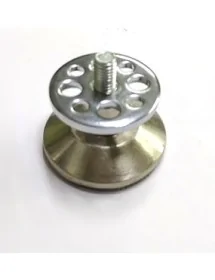 M10 machine foot ø 45 mm X 50 mm Aluminum