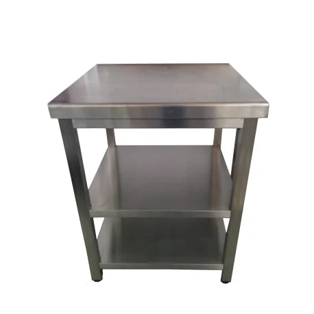 Work Table Stainless steel wall 700x600 mm