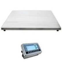 Scale on floor 4 Stainless Steel 1200x1200mm cells.