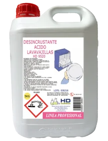 Desincrustante Ácido Lavavajillas HD-9520 (5 Kg)