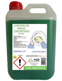 Lavavajillas Manual Concentrado HD-9355 (5 Kg)
