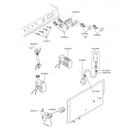 minuterie CDC 11804F1 moteurs 1 chambres 4 temps de marche 120s aliment. 230V CDC, Elframo, Komel  