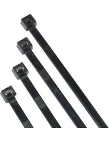 Black Nylon Polyamide flange 140 x 2.5 mm 100 units