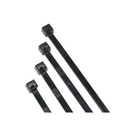 Black Nylon Polyamide flange 140 x 2.5 mm 100 units